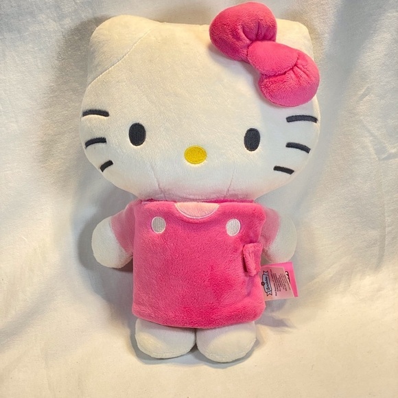 Hello Kitty stuffie and  it’s also a Book! EUC - Picture 1 of 9